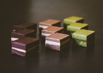 Chocolate dessert slices