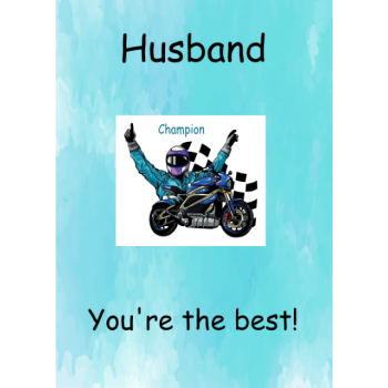 Husband you're the best birthday