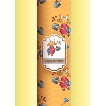 Cute gardening turtle birthday