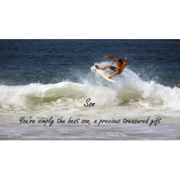 Special message for my son